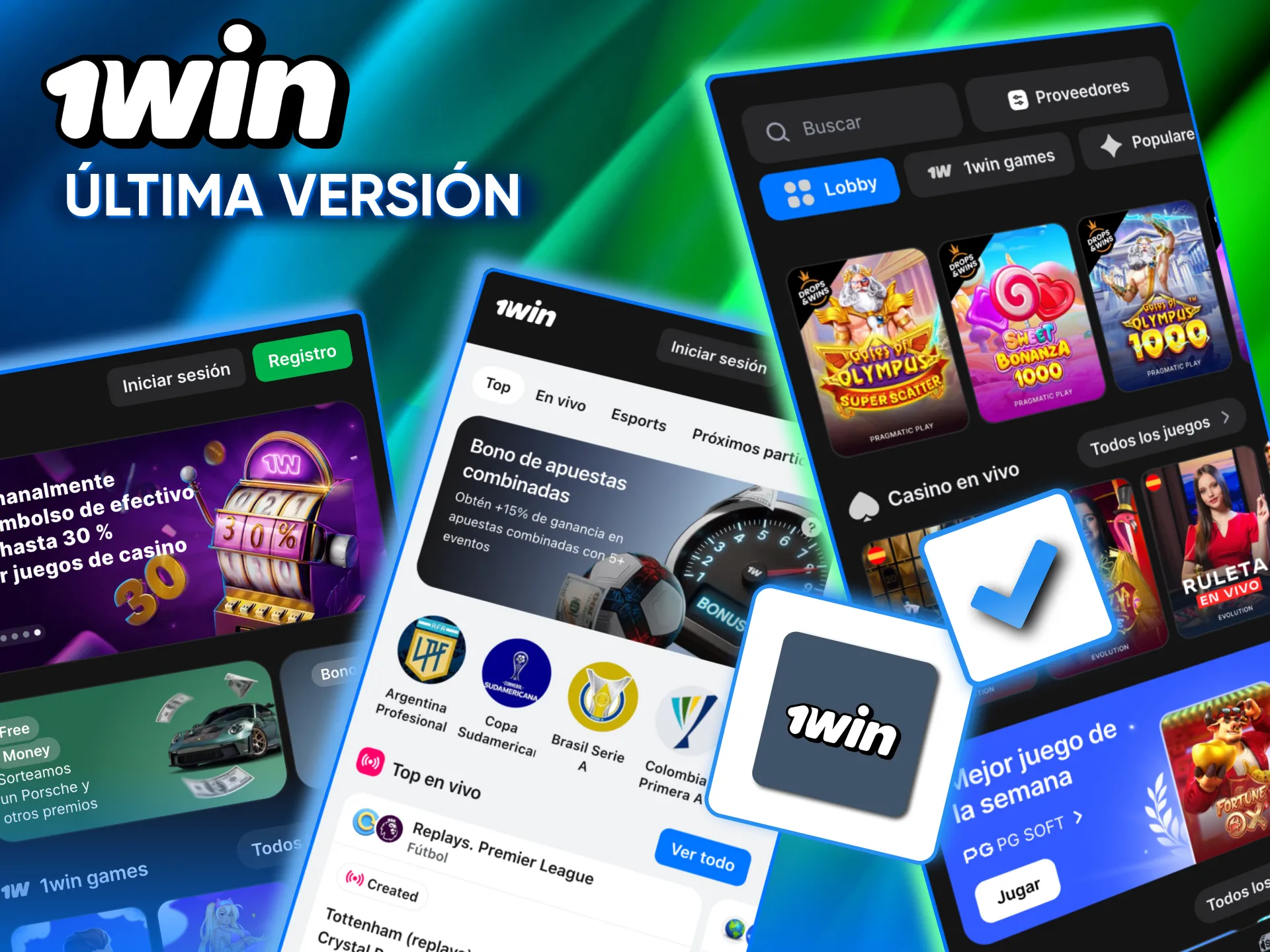 Optimización de rendimiento en la aplicación móvil de 1win.