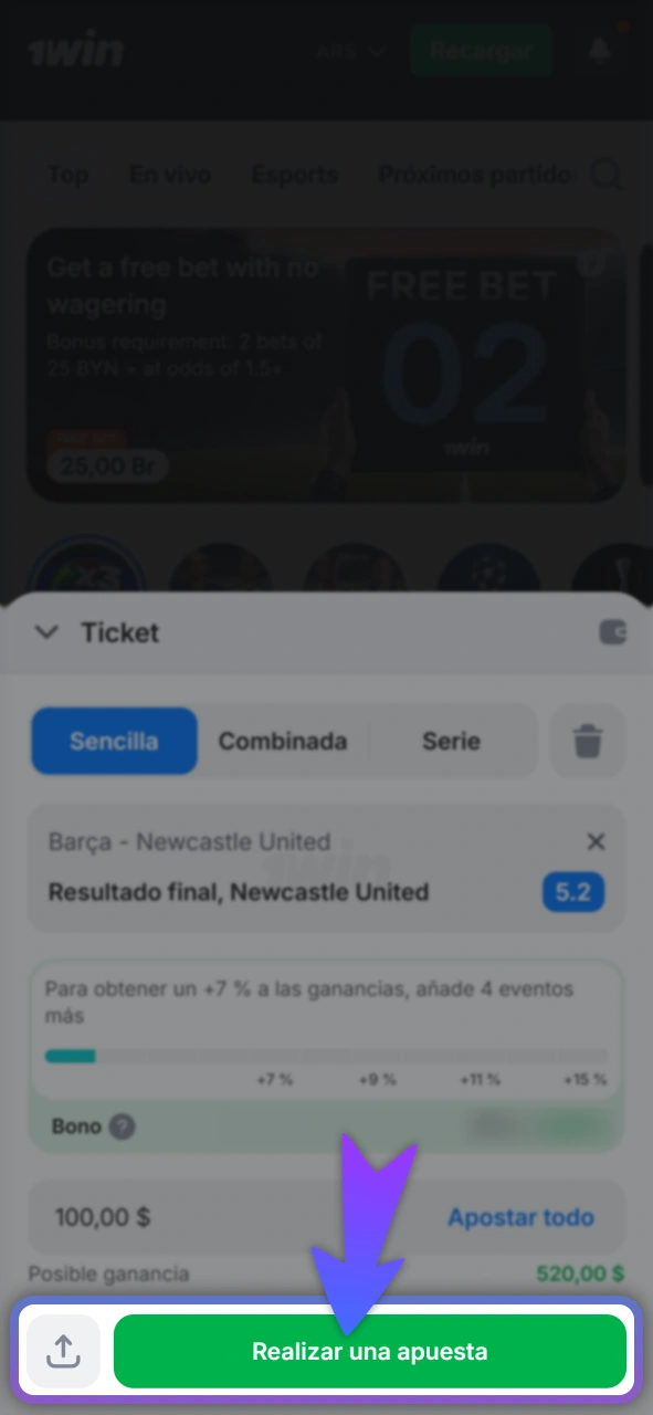 Retira tus ganancias reales en el sitio oficial de 1Win.
