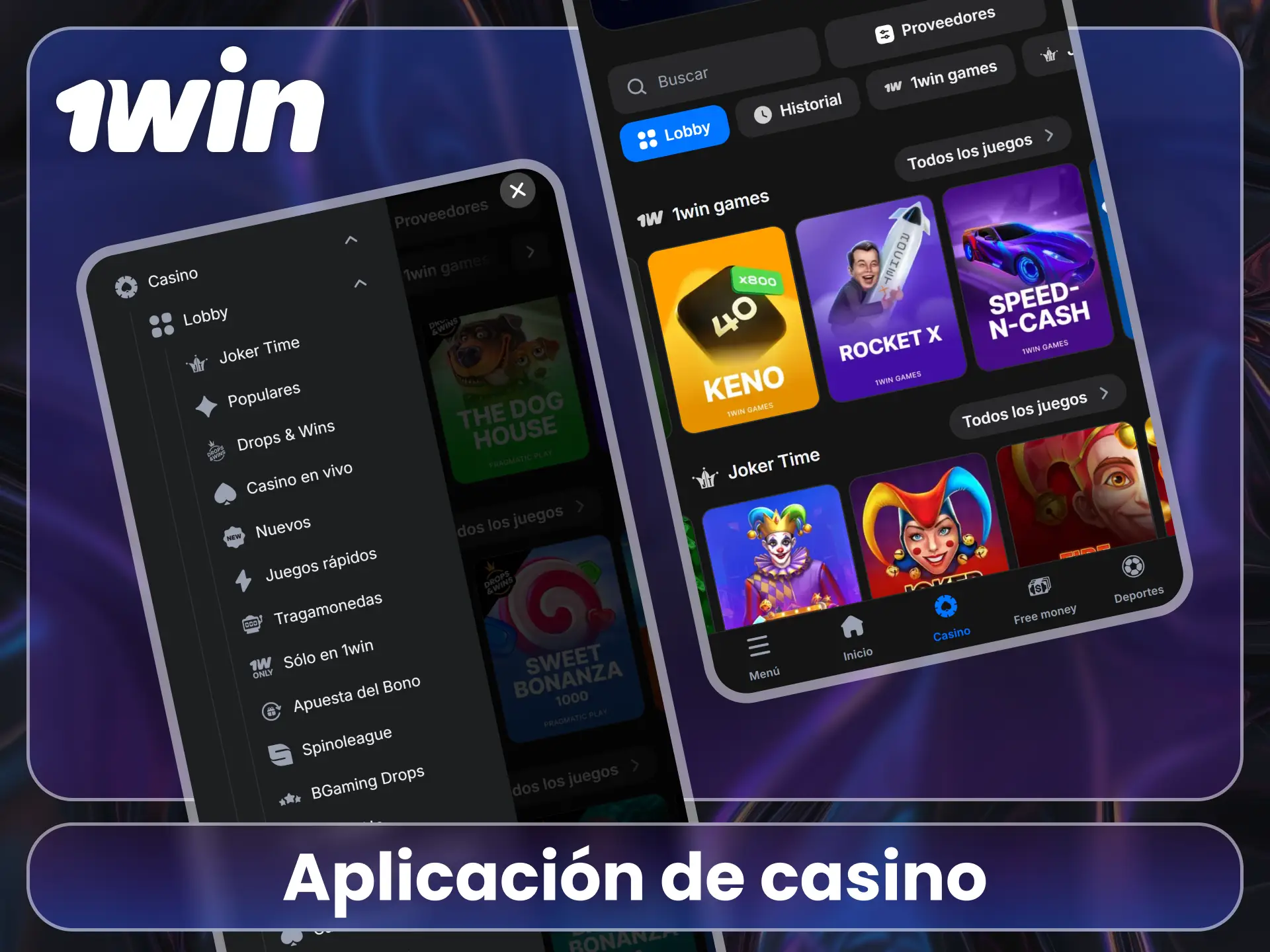 Descarga la aplicación móvil en el sitio oficial de 1Win.