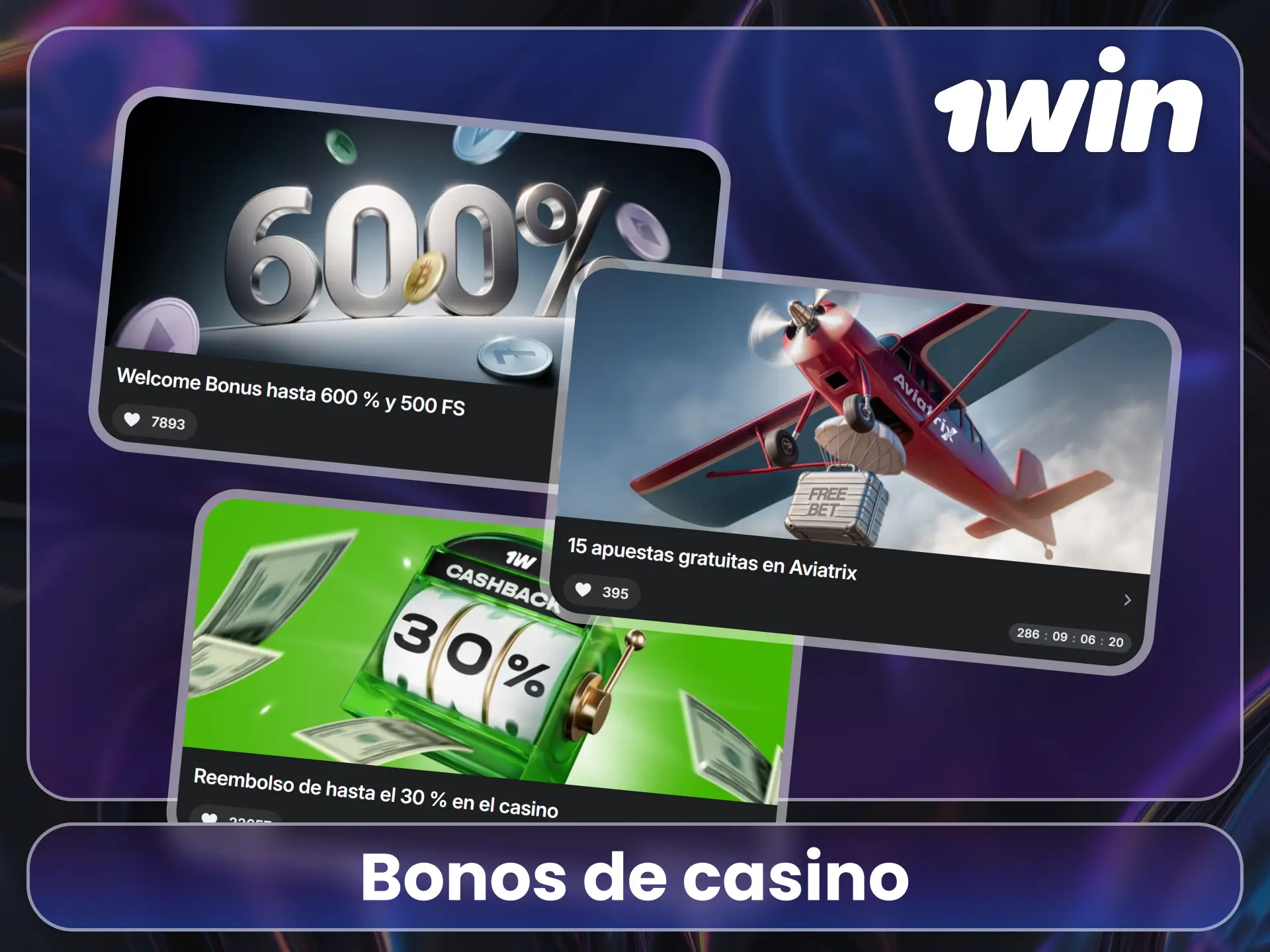Obtén bonos de bienvenida en el sitio oficial de 1Win.