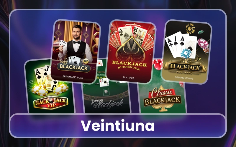Juega al blackjack online en el sitio oficial de la 1Win.