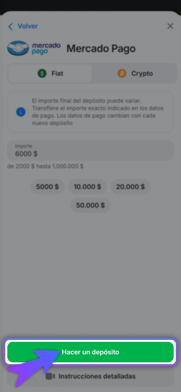 Realiza tu primera recarga en el sitio oficial de 1Win.
