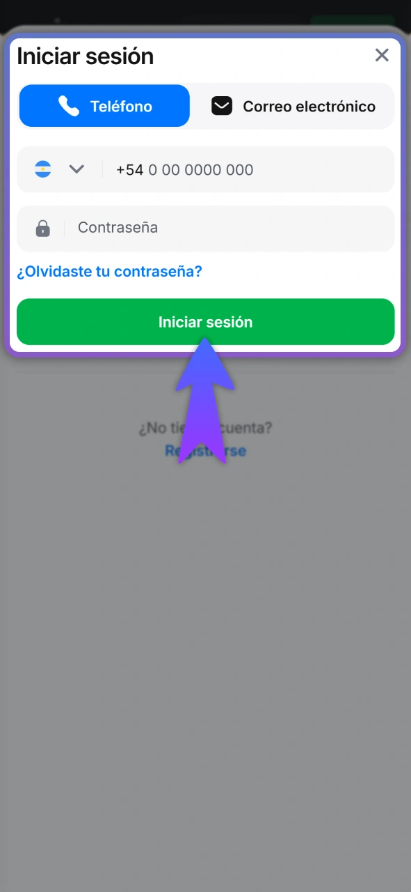 Accede a tu cuenta personal en el sitio oficial 1Win.