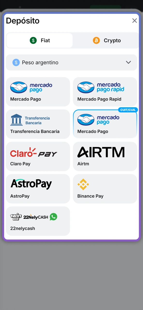 Deposita dinero seguro en el sitio oficial de la 1Win.
